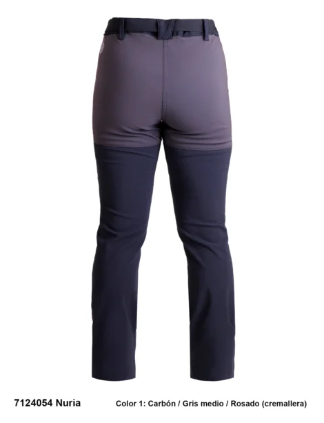 Pantalón Trekking Poliéster/Elastano Perchado Mujer - Imagen 6