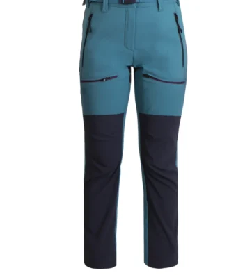 Pantalón Trekking Poliéster/Elastano Perchado Mujer