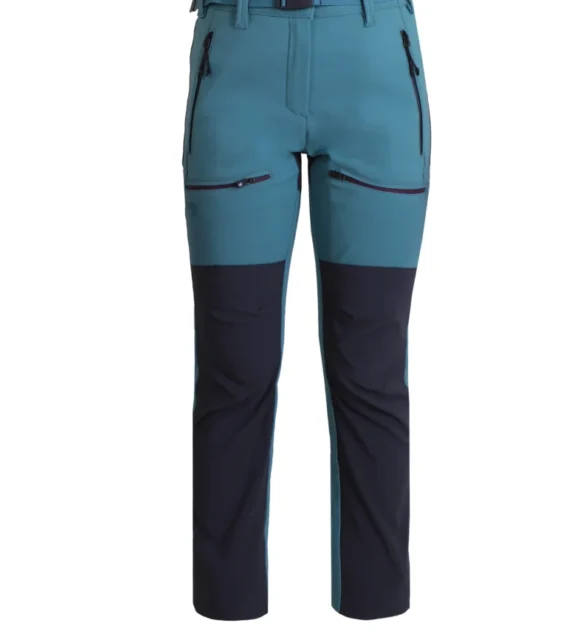 Pantalón Trekking Poliéster/Elastano Perchado Mujer