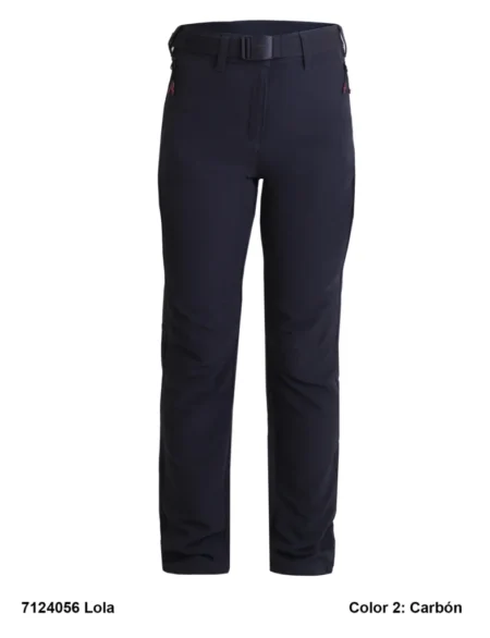 Pantalon de Randonnée en Nylon/Élasthanne non Brossé pour Femme