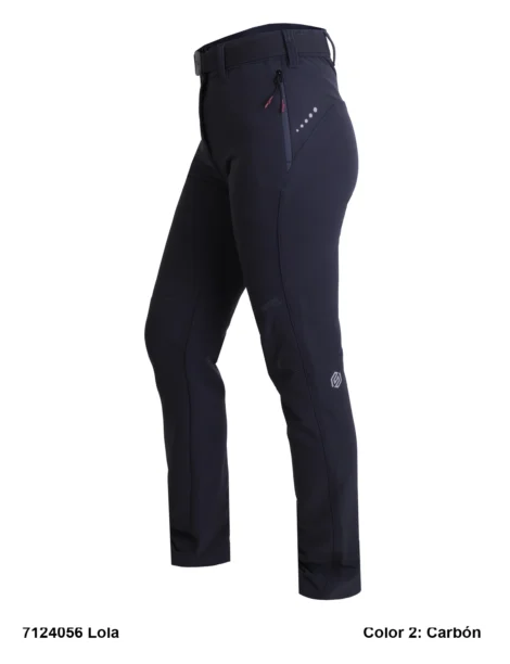 Pantalón Trekking Poliéster/Elastano Sin Perchar Mujer - Imagen 2