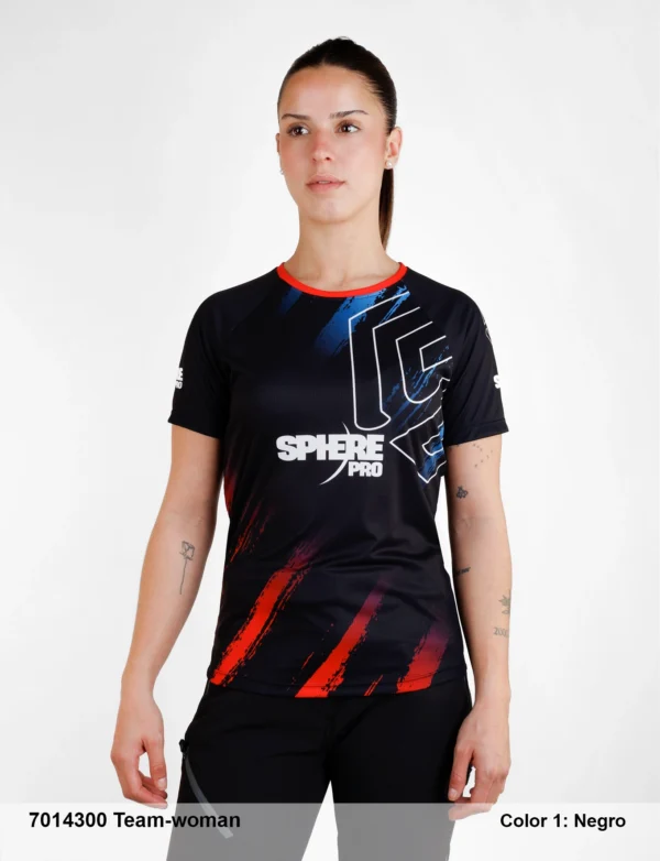 Camiseta Deportiva Poliéster Mujer