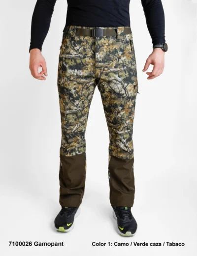 Pantalon Chasse en Polyester/Élasthanne pour Homme Gratté.