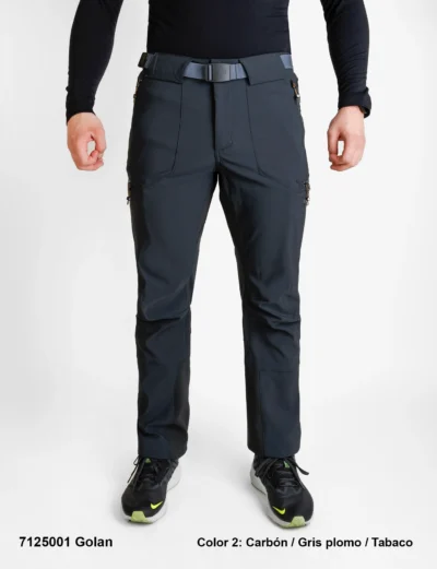 Pantalons de Trekking de Polièster/Elastà per a Home Perxats.