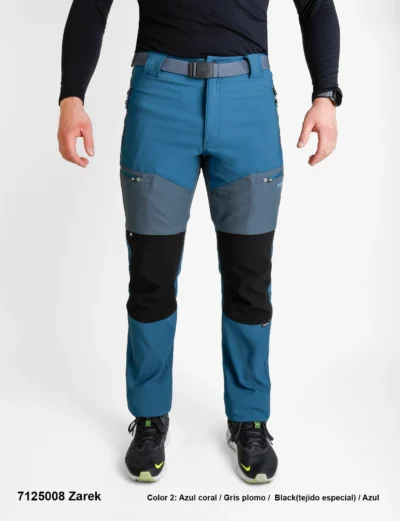 Pantalons de Trekking de Polièster/Elastà per a Home Perxat.