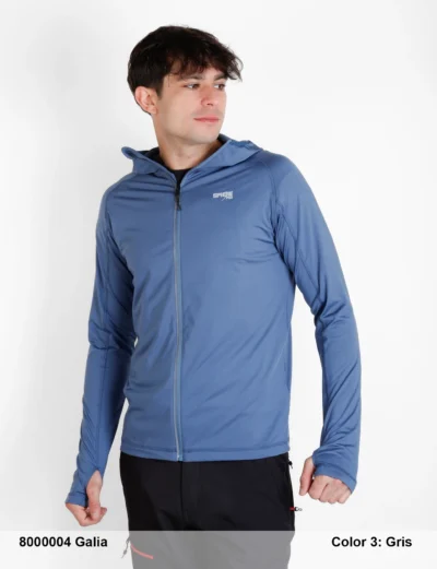 Men’s Thermal Trekking Jacket Polyester/Elastane.