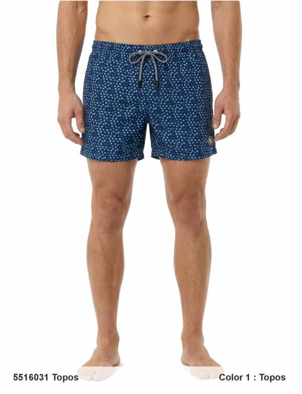 Banyador Extracurt de Polièster per a Home.