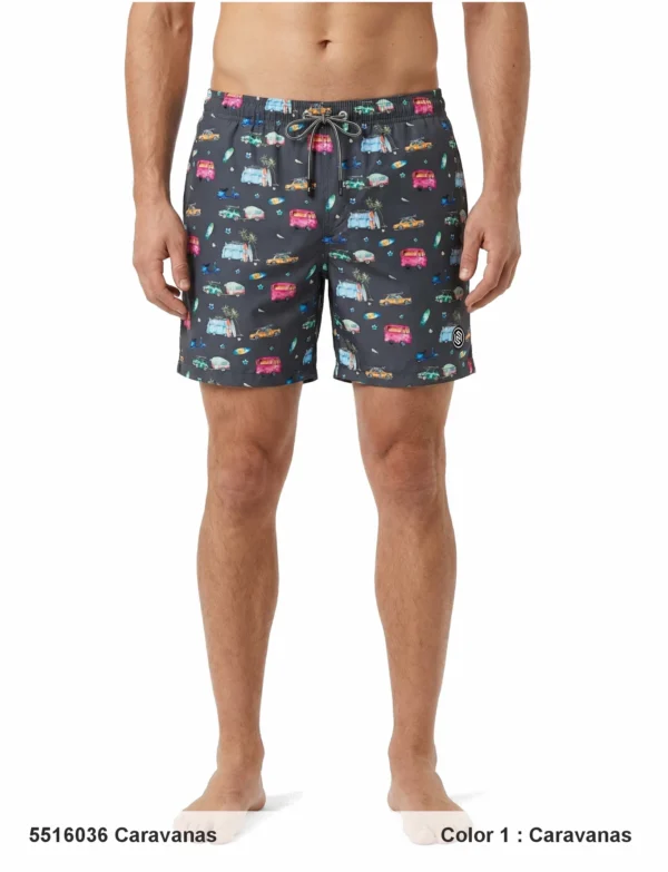 Men’s Polyester Swim Shorts.