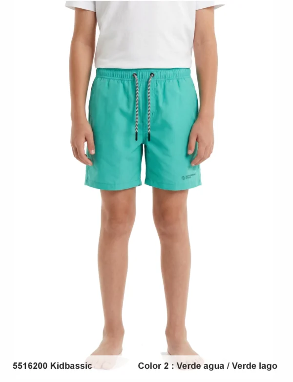 Banyador Curt de Polièster per a Nen.