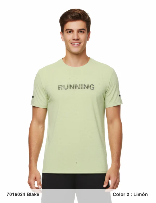Men’s Polyester/Spandex Trail Running T-Shirt.