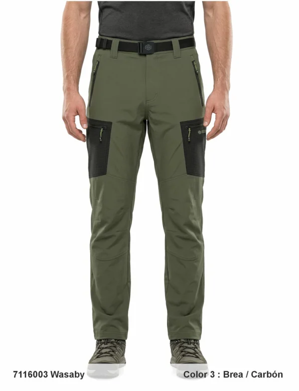 Pantalón Trekking Nylon/Spandex Hombre.